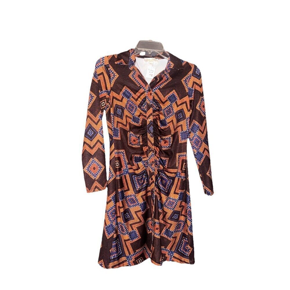 Women’s Julie Brown Abstract Print Dress Small NWOT